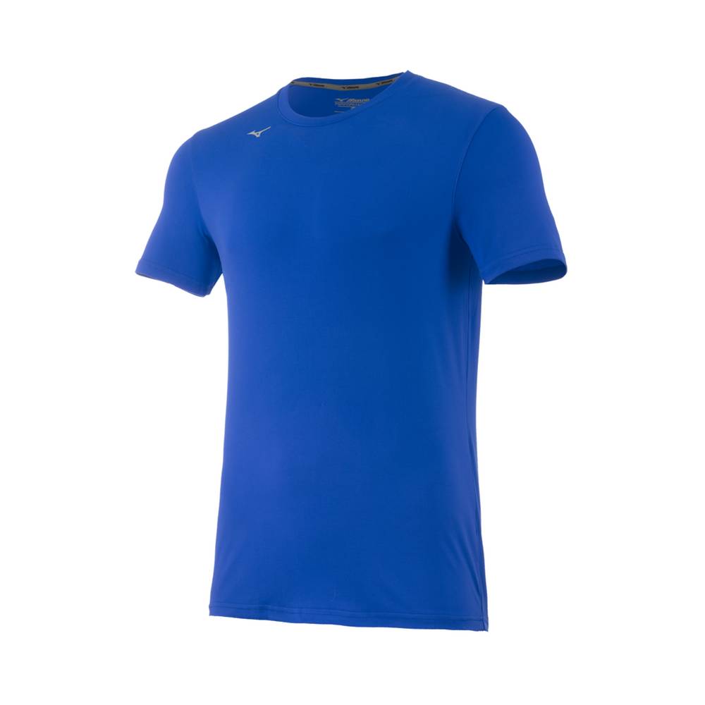 Camisetas Mizuno Attack 2.0 Hombre Azul Real Comprar JXFK-27390